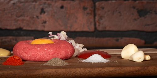 Tatarský biftek Tatarský biftek